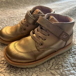 Stride Rite Rose Gold High Tops